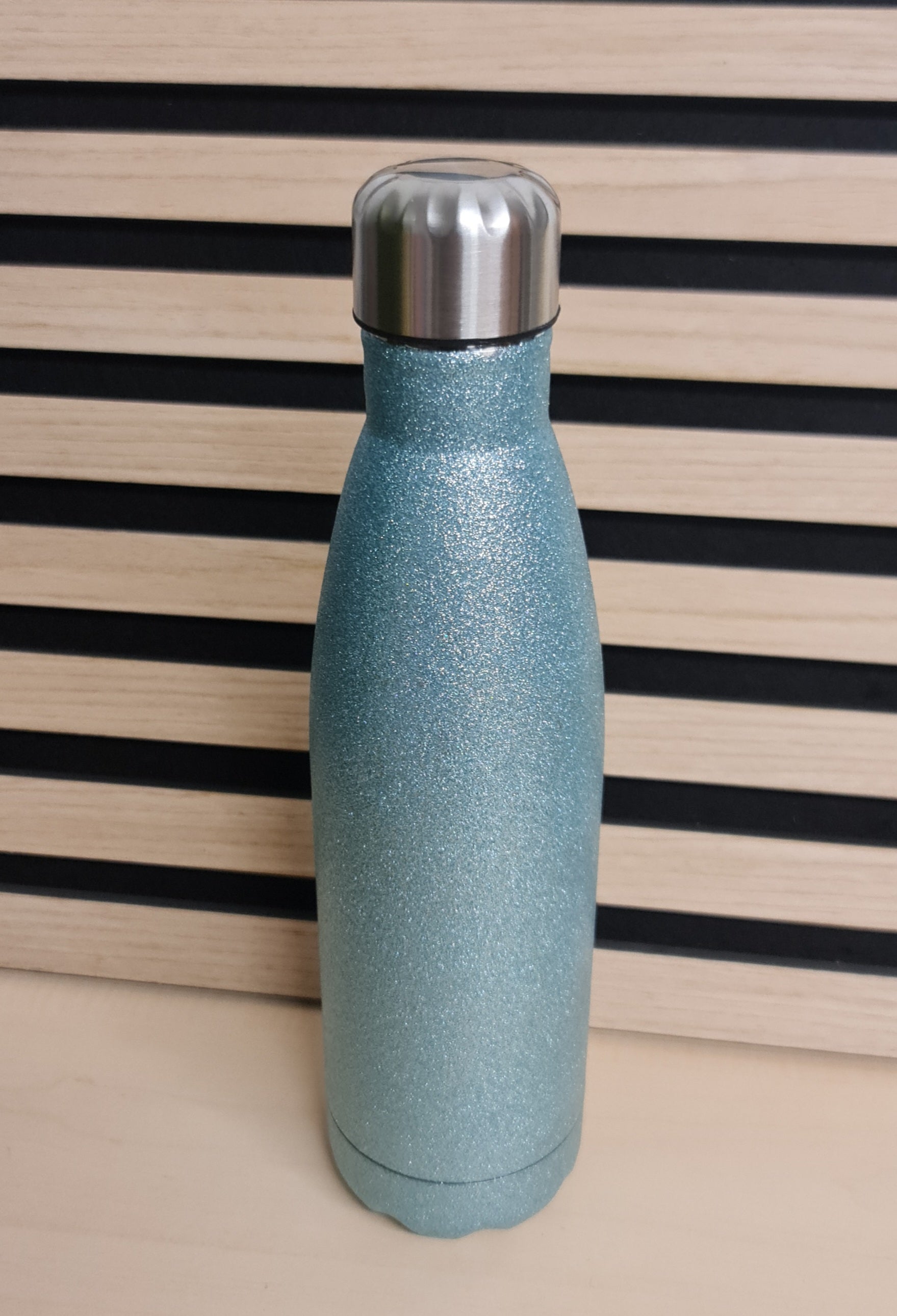 Thermoflasche Glitzer mit Persönlicher Gravur
