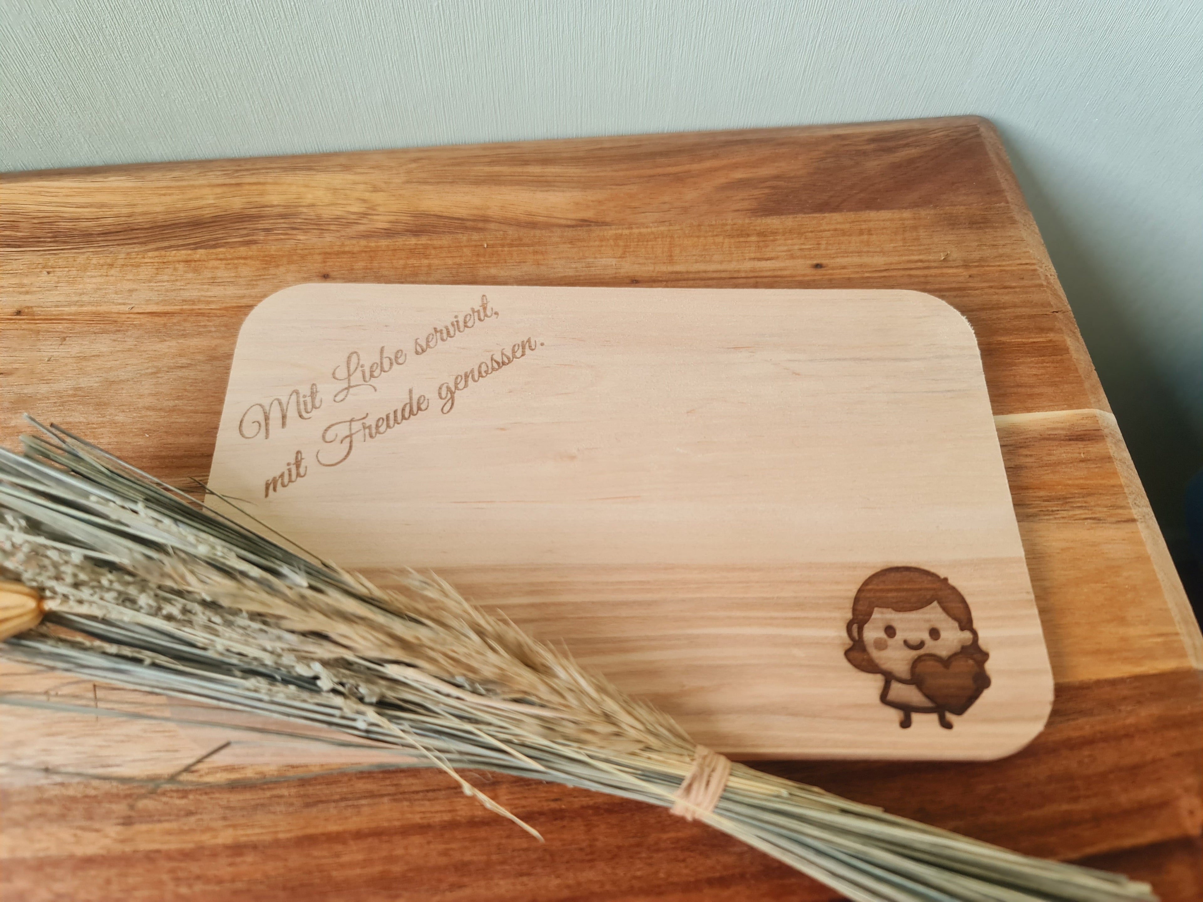 Das personalisierte Frühstücksbrett