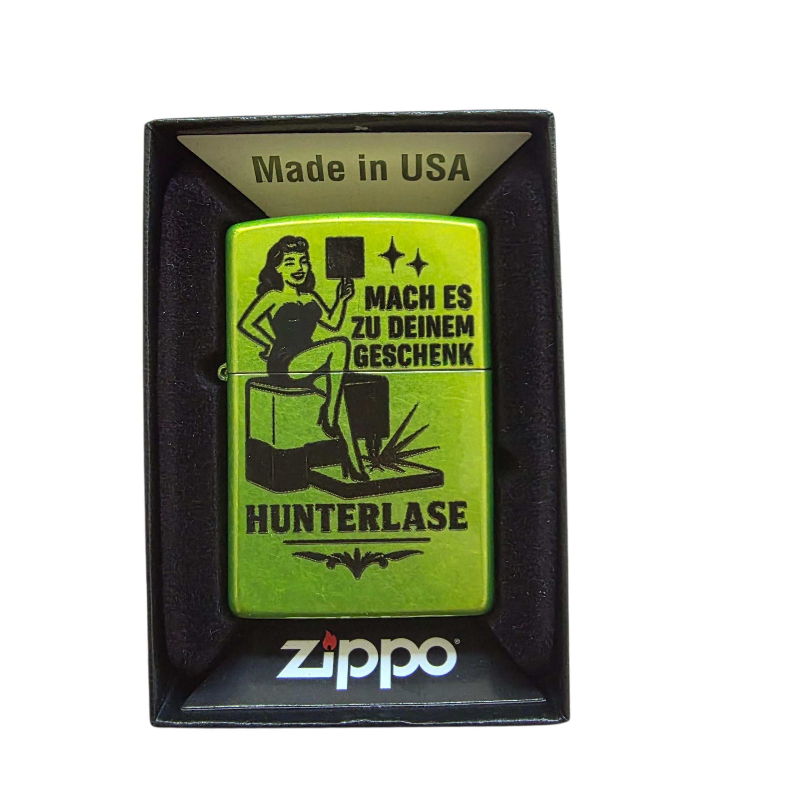 Original Zippo® Feuerzeug Lurid mit Personalisierter Gravur