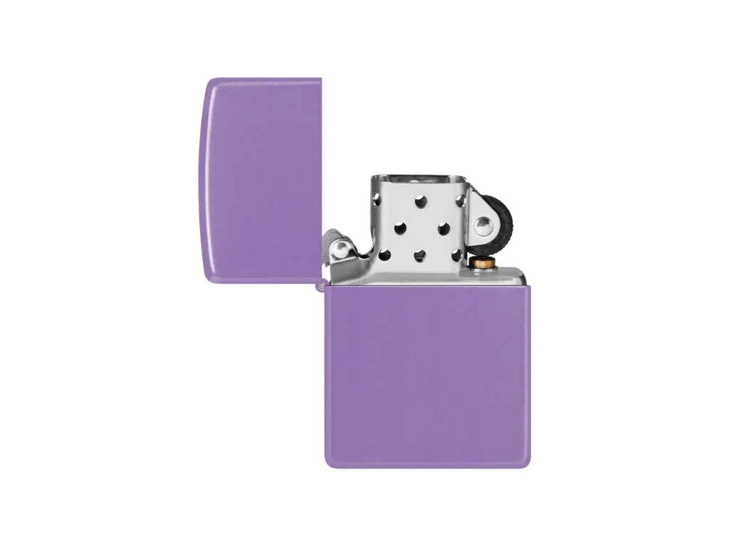 Original Zippo® Feuerzeug Smoky Lavender mit Personalisierter Gravur