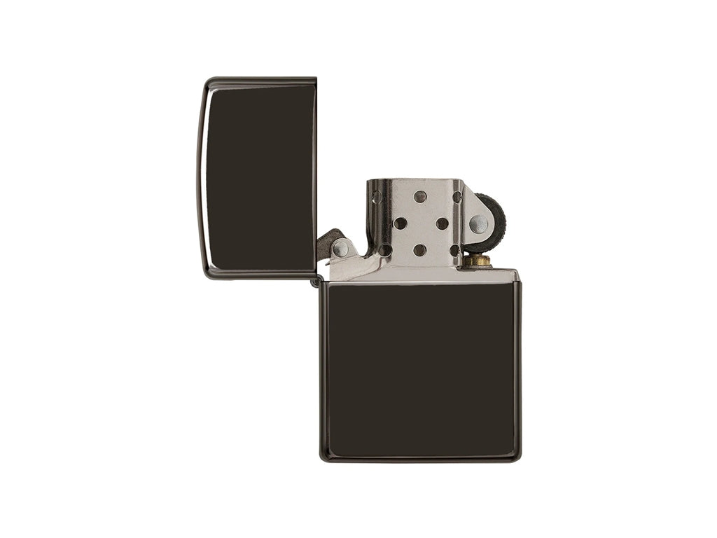 Original Zippo® Feuerzeug High Polish Black Personalisiert "Special Edition"