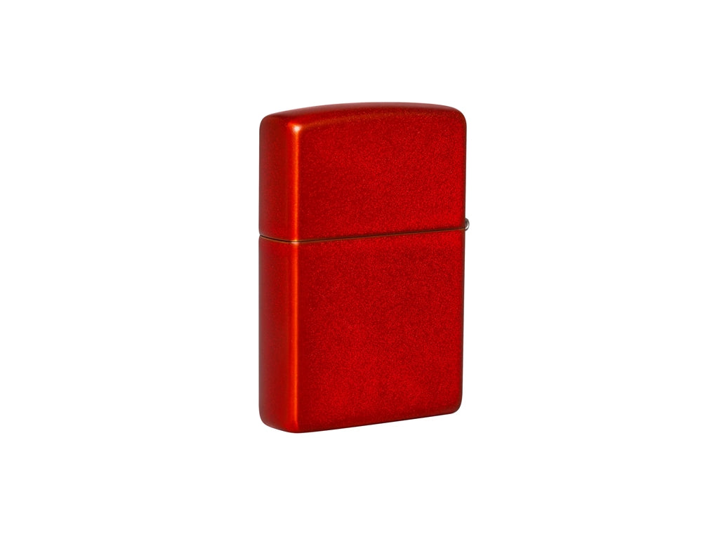 Original Zippo® Feuerzeug Regular Metallic Red mit Personalisierter Gravur