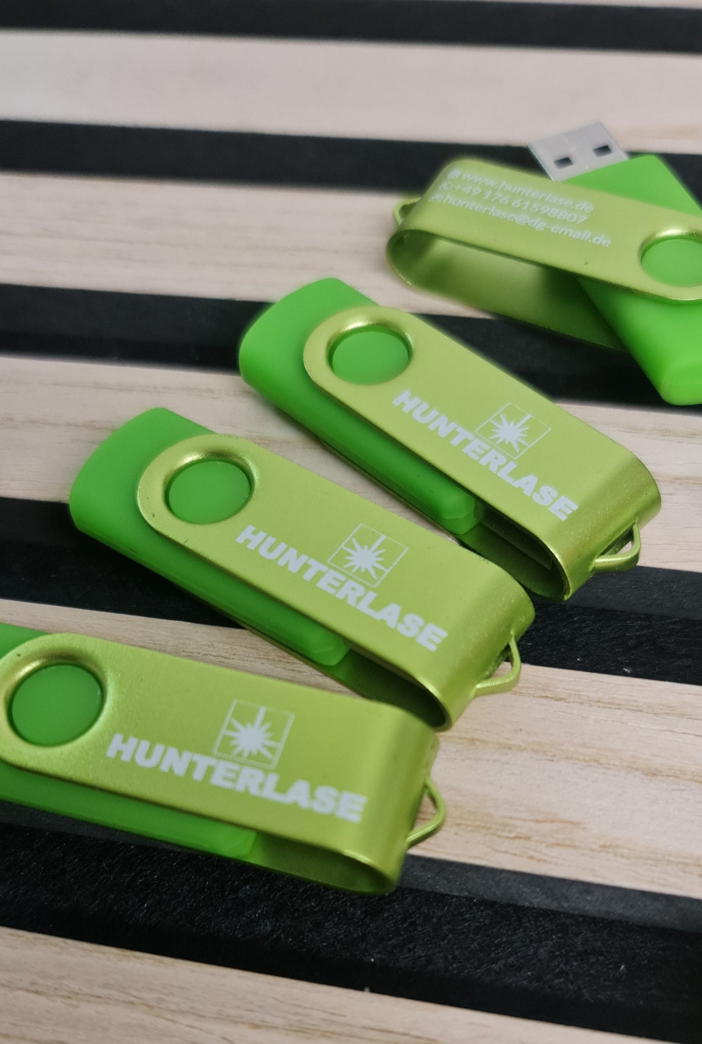 Personalisierter USB-Stick mit Lasergravur