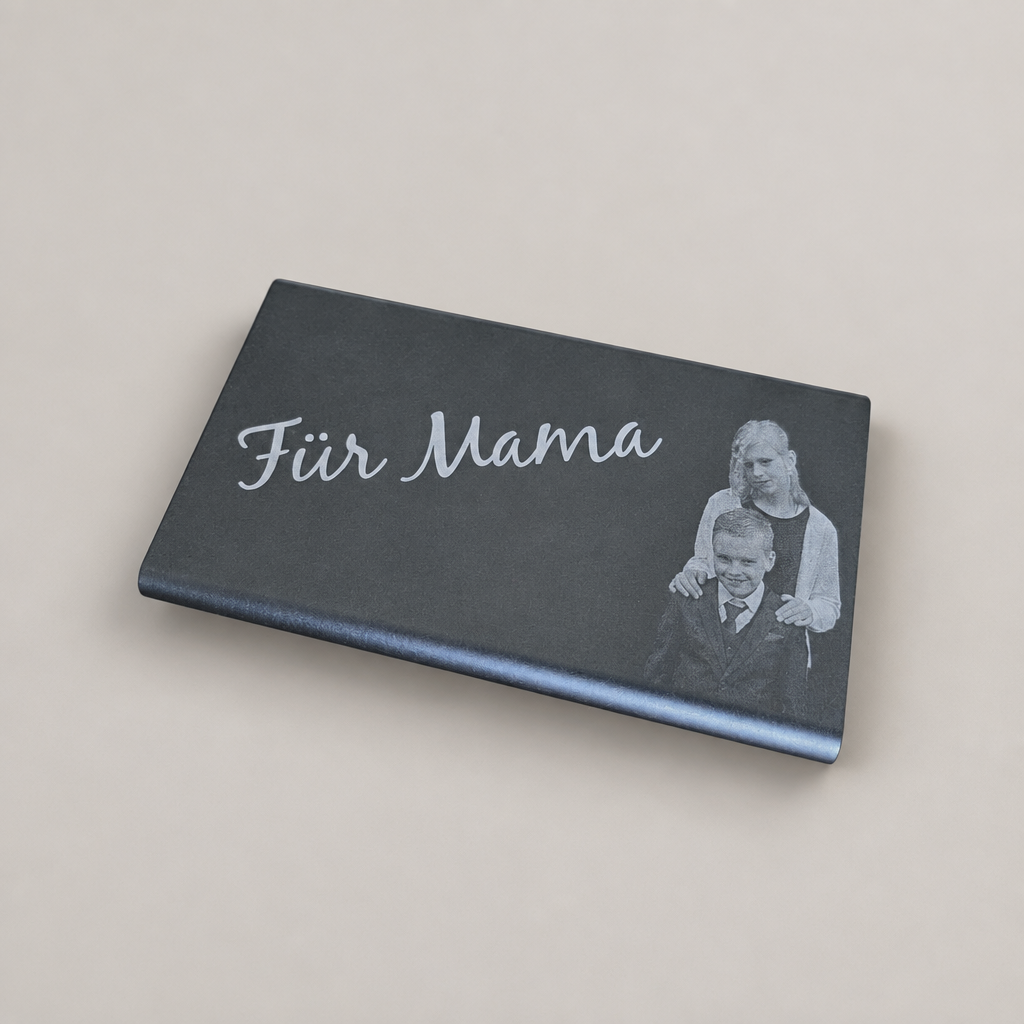 Personalisierte Powerbank –  | 4000 mAh mit LED-Anzeige