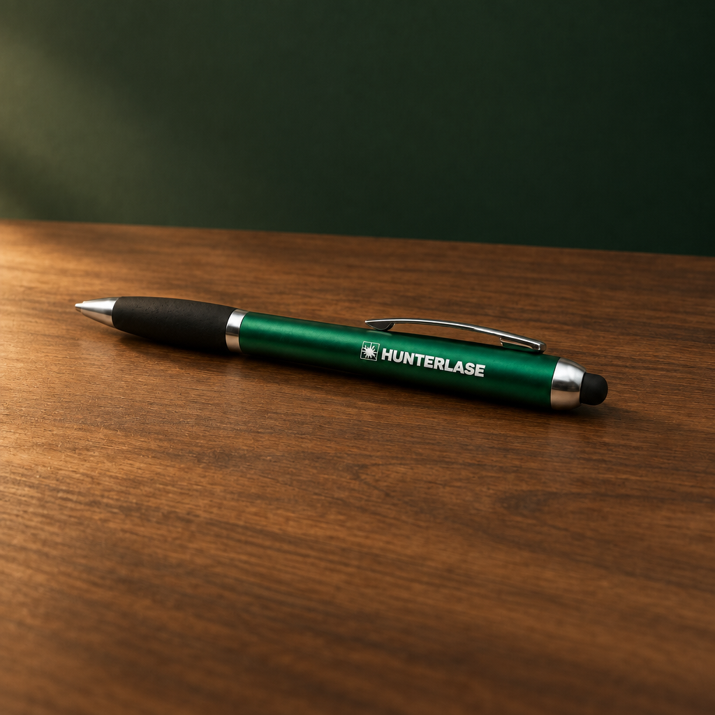LED Kugelschreiber mit Stylus mit persönlicher Gravur