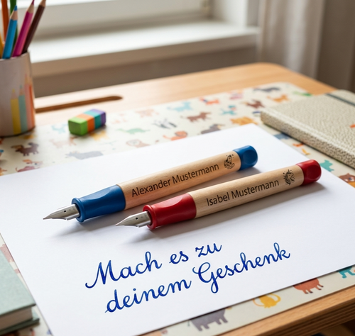 LAMY® abc Füllhalter Blau mit persönlicher Gravur