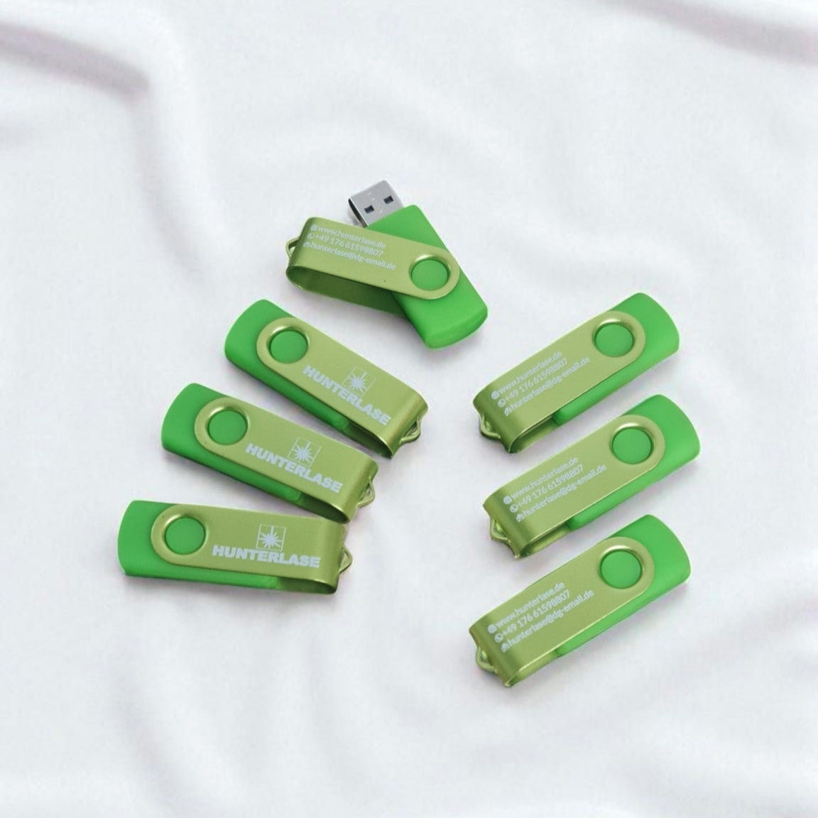 Personalisierter USB-Stick mit Lasergravur