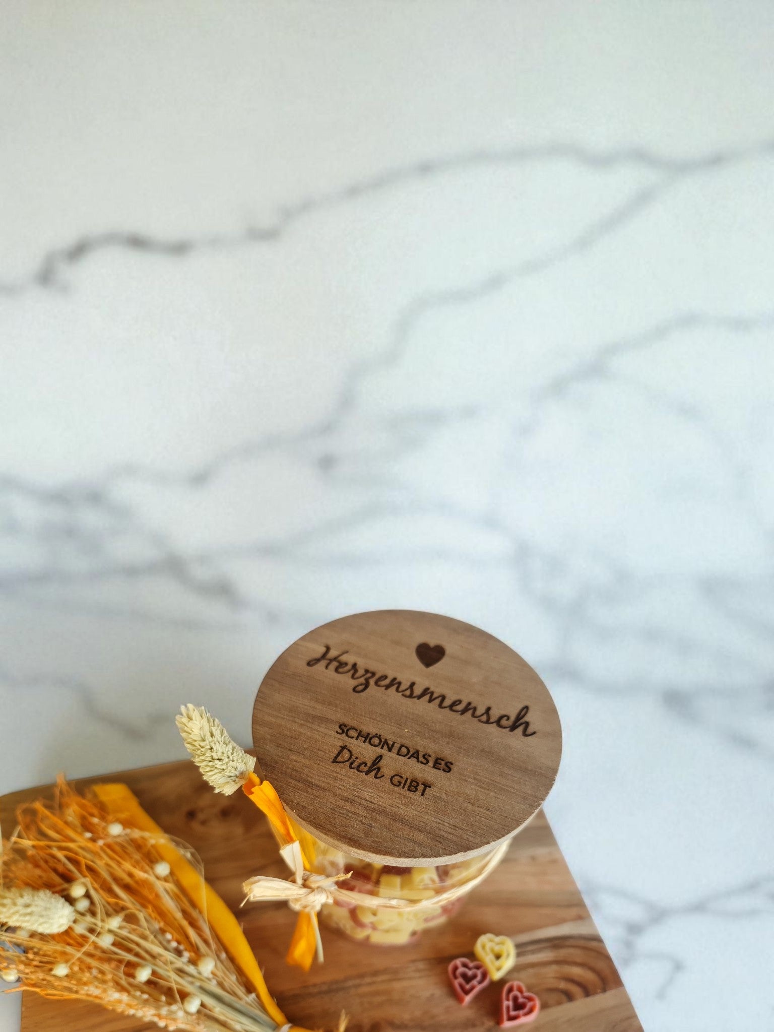 Vorratsglas, Geschenk, Herzensmensch