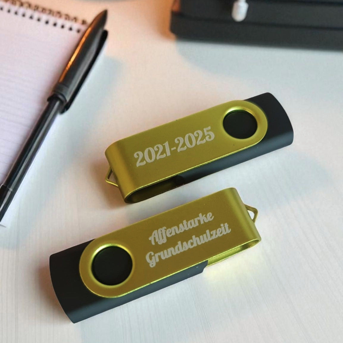 Personalisierter USB-Stick mit Lasergravur