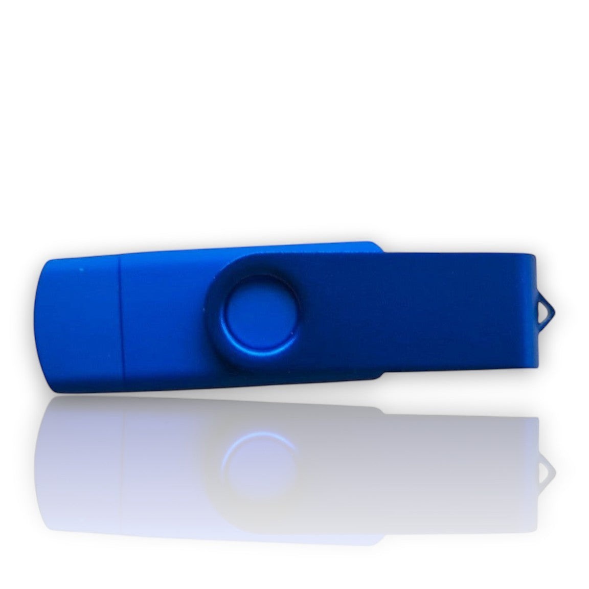 USB-Stick mit Namensgravur / Logo – Metall, USB-C, 8 GB (Rot)