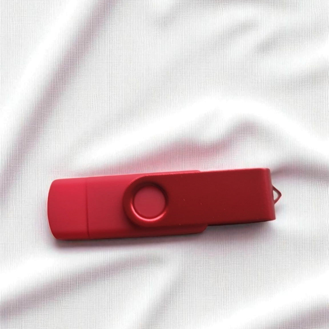 Personalisierter USB-Stick mit USB-C und Lasergravur