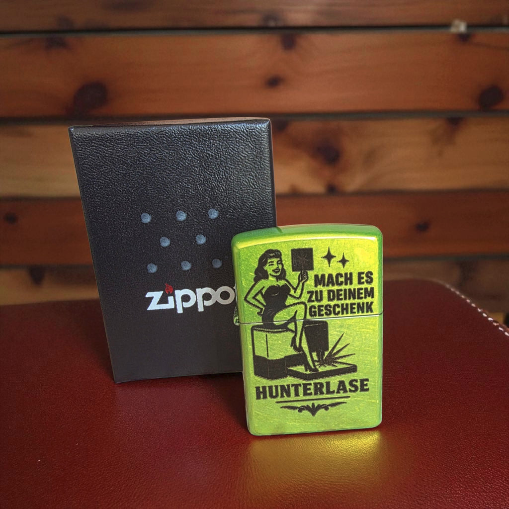 Original Zippo® Feuerzeug Lurid mit Personalisierter Gravur