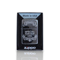 Original Zippo® Feuerzeug High Polish Black Personalisiert "Special Edition"