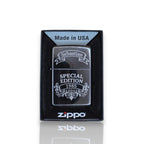 Original Zippo® Feuerzeug High Polish Black Personalisiert "Special Edition"