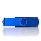 USB-Stick mit Namensgravur / Logo – Metall, USB-C, 8 GB (Rot)
