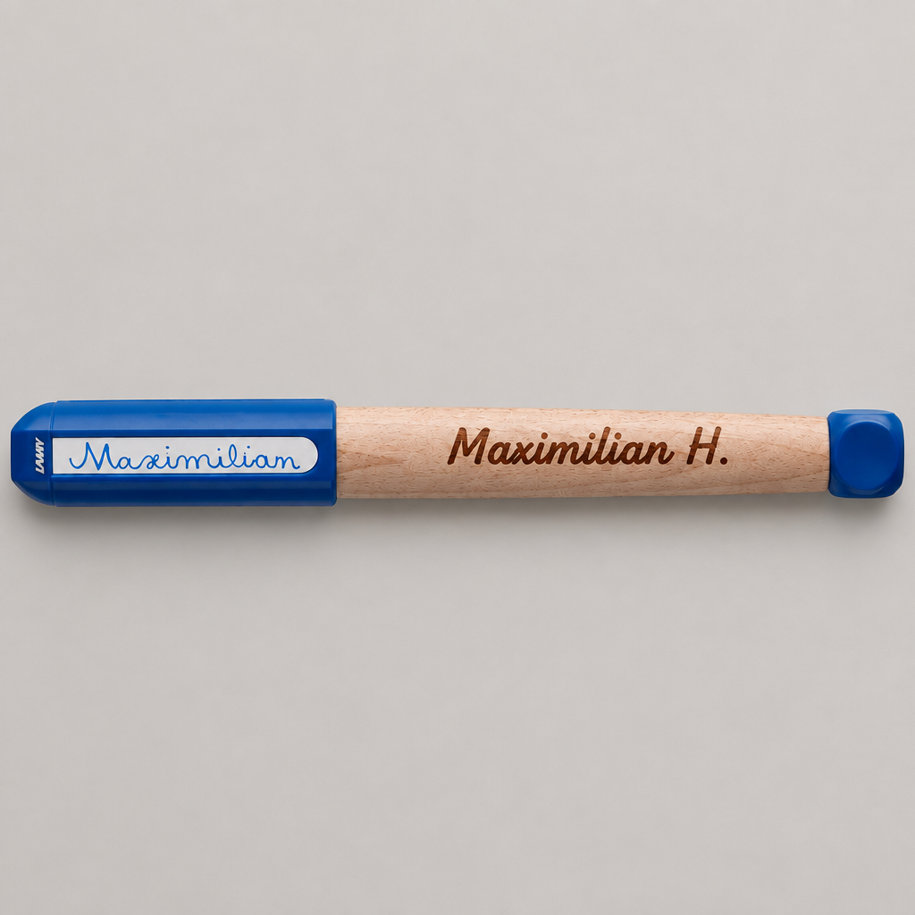 LAMY® abc Füllhalter Blau mit persönlicher Gravur