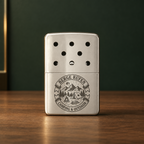 Original Zippo Handwärmer (6 Stunden, Hochglanz-Chrom) mit individueller Lasergravur