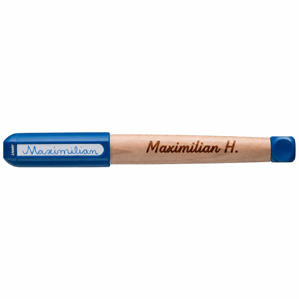LAMY® abc Füllhalter Blau mit persönlicher Gravur
