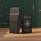 Slim Wallet mit RFID-Schutz und persönlicher Lasergravur