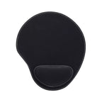 Ergonomisches PU-Leder Mauspad mit Handgelenkauflage – Individuelle Lasergravur (Farbwechsel Braun zu Gold)