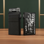 Slim Wallet mit RFID-Schutz und persönlicher Lasergravur