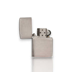 Original Zippo® Feuerzeug Brushed Chrome mit Personalisierter Gravur