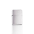 Original Zippo® Feuerzeug Brushed Chrome mit Personalisierter Gravur