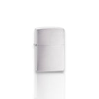 Original Zippo® Feuerzeug Brushed Chrome mit Personalisierter Gravur