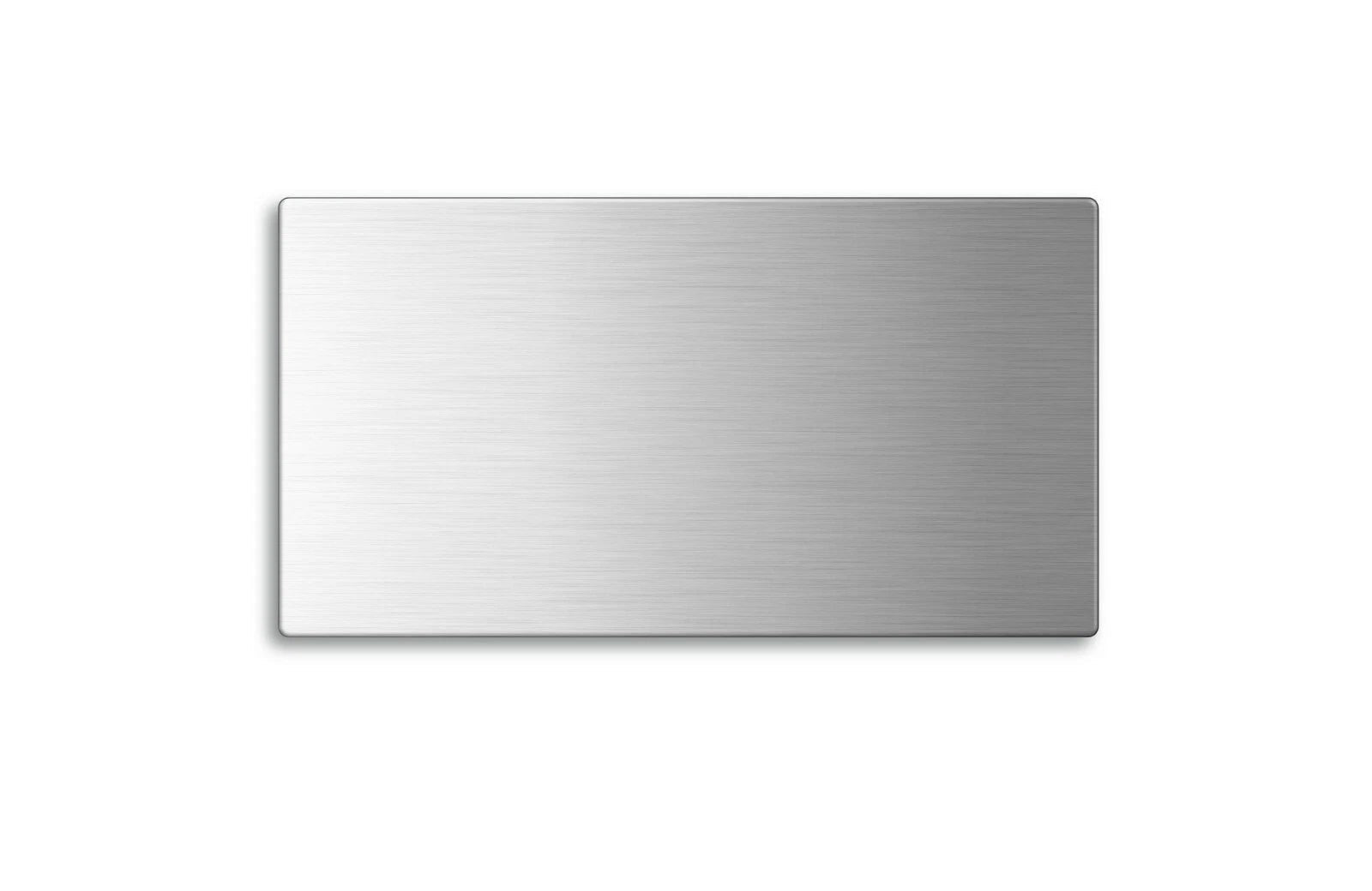Premium Firmenschild / Namenschild mit Wunschgravur 50 x 15 mm