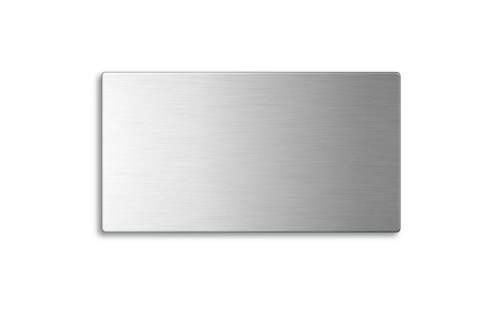 Premium Firmenschild / Namenschild mit Wunschgravur 200 x 100 mm