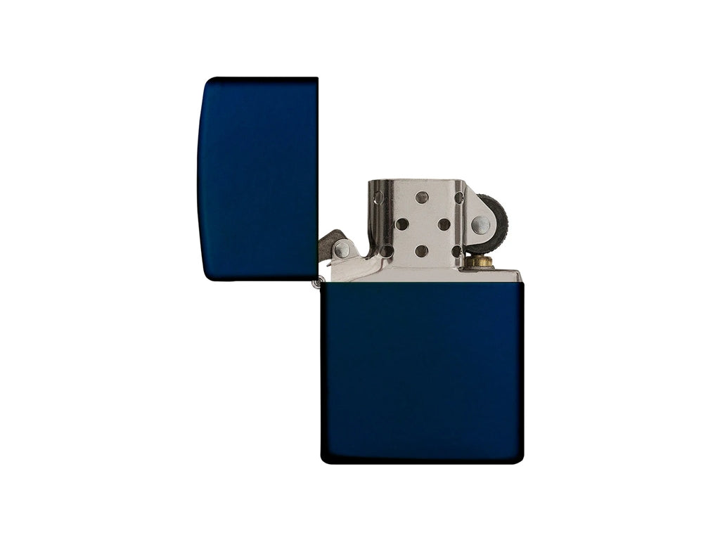 Original Zippo® Feuerzeug Navy Blue Matte mit Personalisierter Gravur
