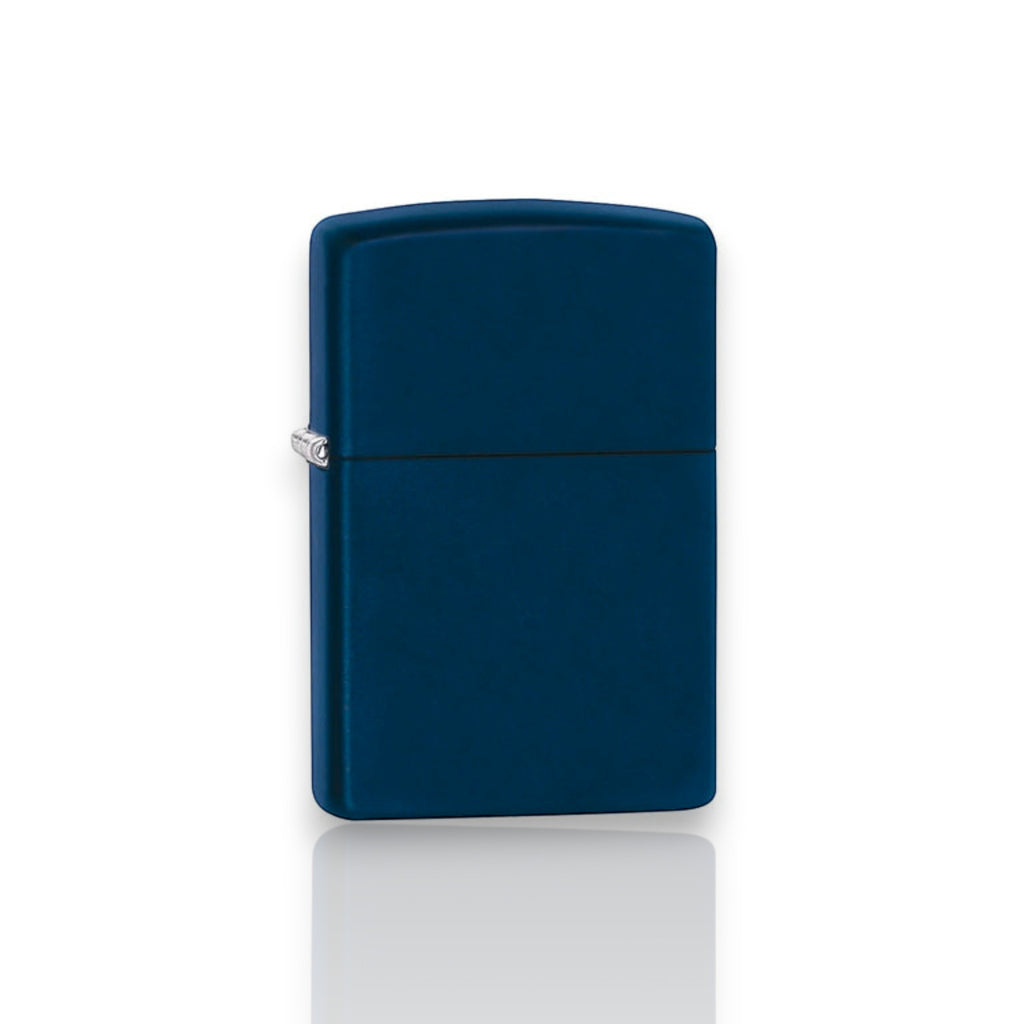 Original Zippo® Feuerzeug Navy Blue Matte mit Personalisierter Gravur