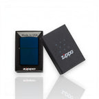 Original Zippo® Feuerzeug Navy Blue Matte mit Personalisierter Gravur