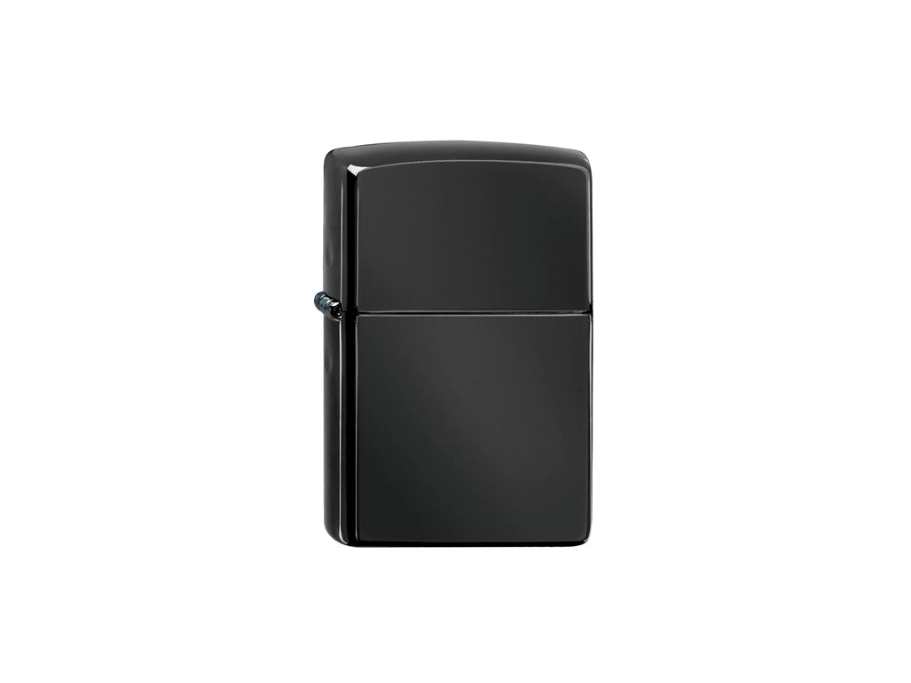 Original Zippo® Feuerzeug High Polish Black mit Personalisierter Gravur