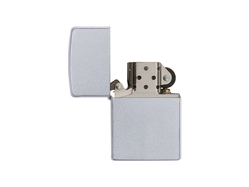 Original Zippo® Feuerzeug Reg Satin Finish mit Personalisierter Gravur