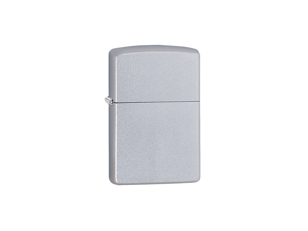 Original Zippo® Feuerzeug Reg Satin Finish mit Personalisierter Gravur