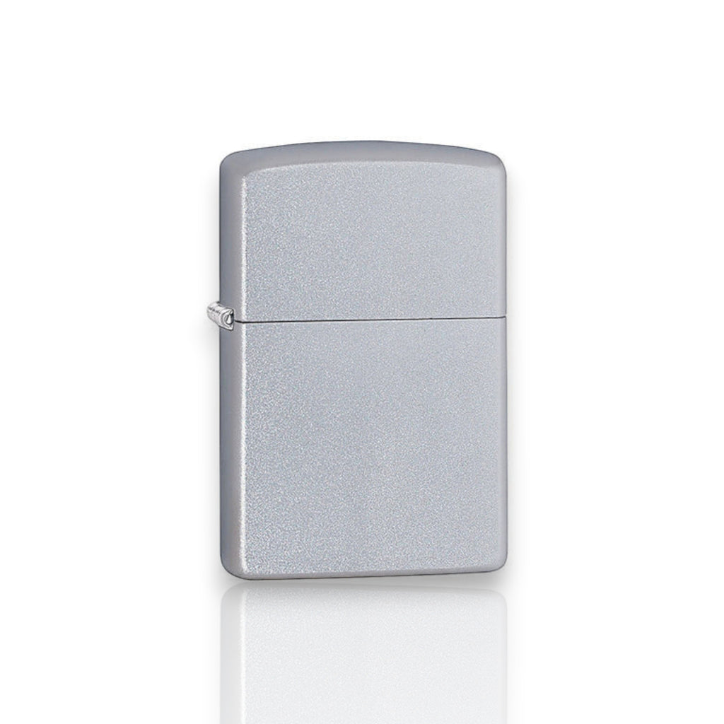 Original Zippo® Feuerzeug Reg Satin Finish mit Personalisierter Gravur