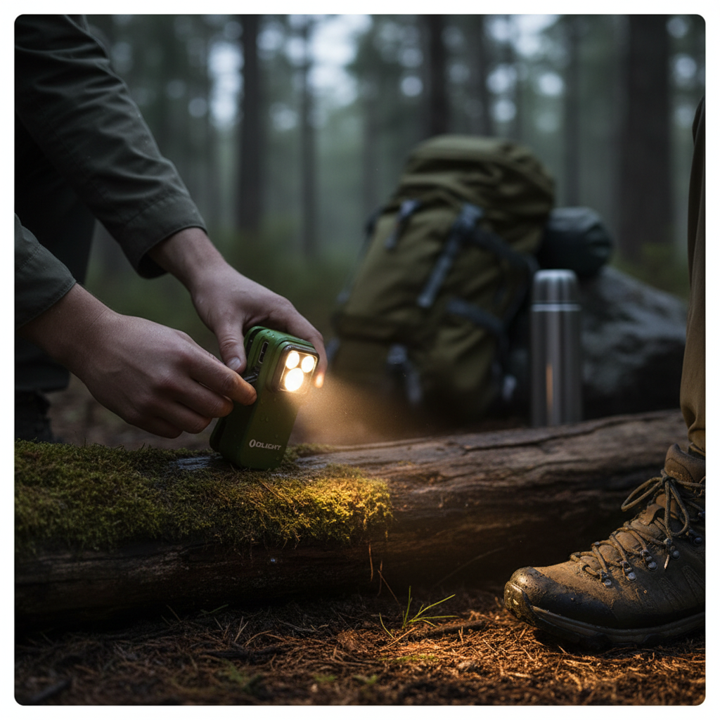 Olight Oclip Pro multifunktionales Clip-Licht (Individuell graviert)