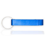 HUNTERLASE Alu Flaschenöffner aus blauem Aluminium mit Schlüsselring