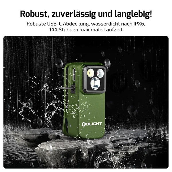 Olight Oclip Pro multifunktionales Clip-Licht (Individuell graviert)