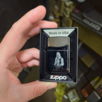Original Zippo® Feuerzeug High Polish Black mit Personalisierter Gravur