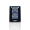 Original Zippo® Feuerzeug Navy Blue Matte mit Personalisierter Gravur