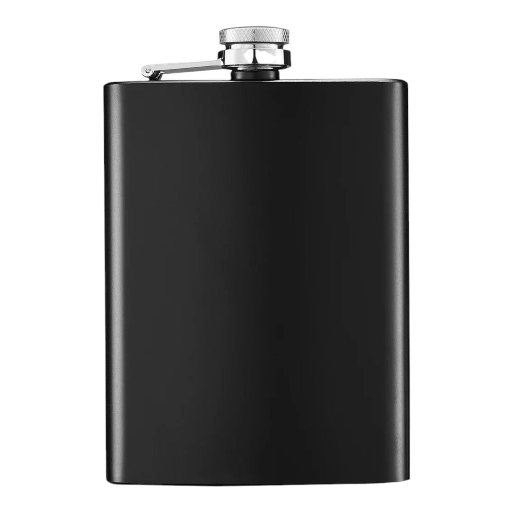 Premium Edelstahl Flachmann (8 oz / 236 ml) – Mit deiner individuellen Lasergravur