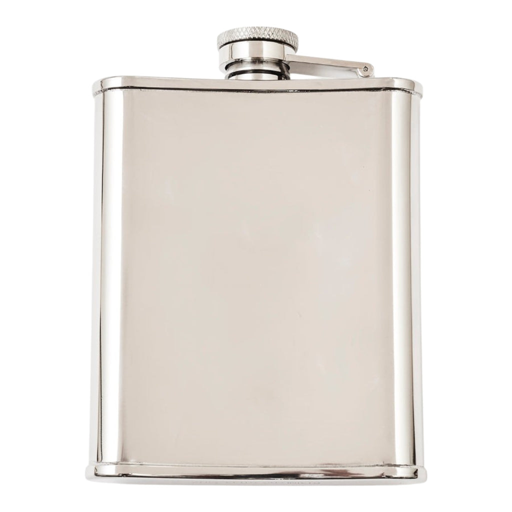 Original Zippo Flachmann (177 ml / 6 oz) aus Edelstahl mit individueller Lasergravur