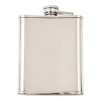 Original Zippo Flachmann (177 ml / 6 oz) aus Edelstahl mit individueller Lasergravur