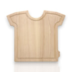 Schneidebrett T-Shirt / Trikot Buchenholz 25 x 28 x 1,5 cm mit Gravur